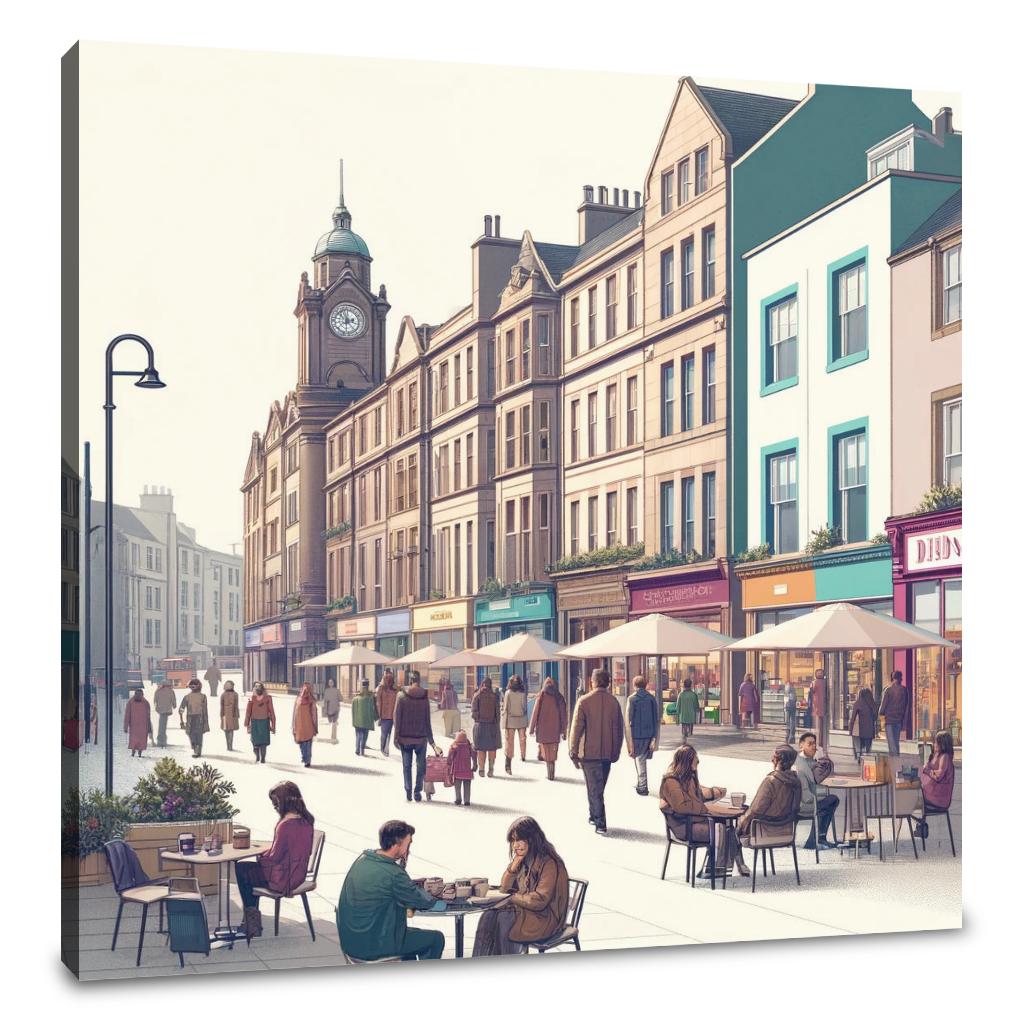 Dundee High Street Canvas