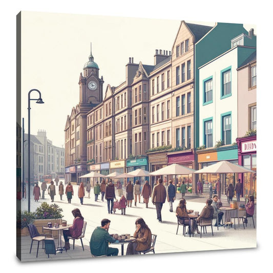 Dundee High Street Canvas