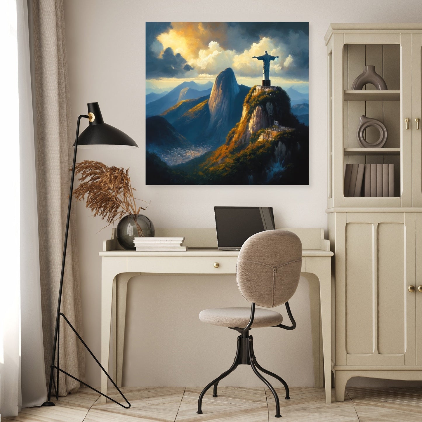 Corcovado Contrast Canvas