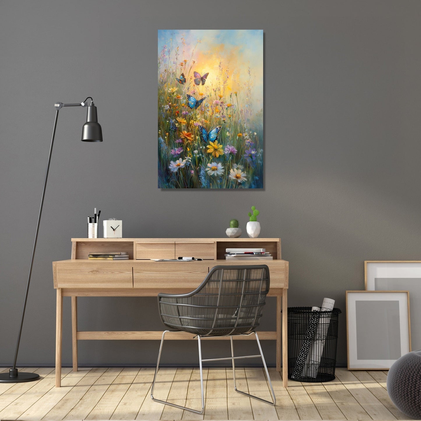 Fluttering Dawn Melancholy Canvas