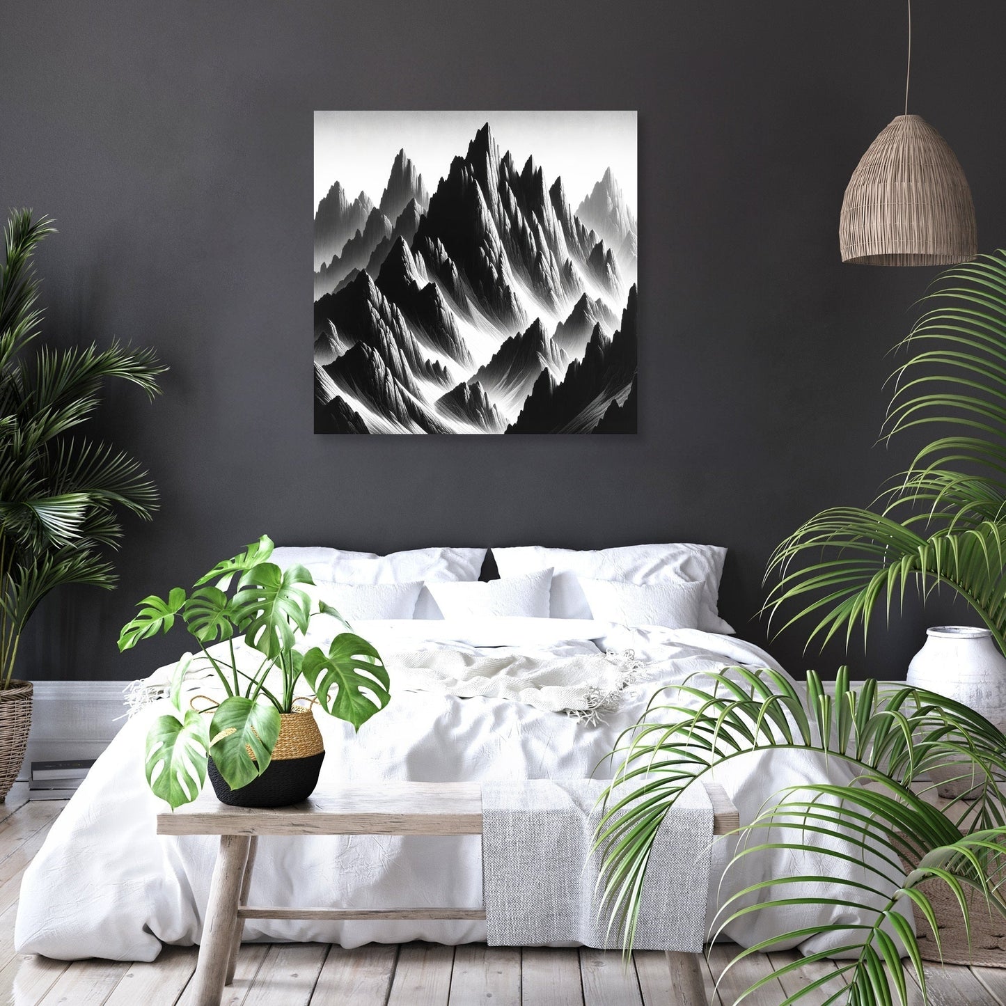 Summit Shadows Canvas