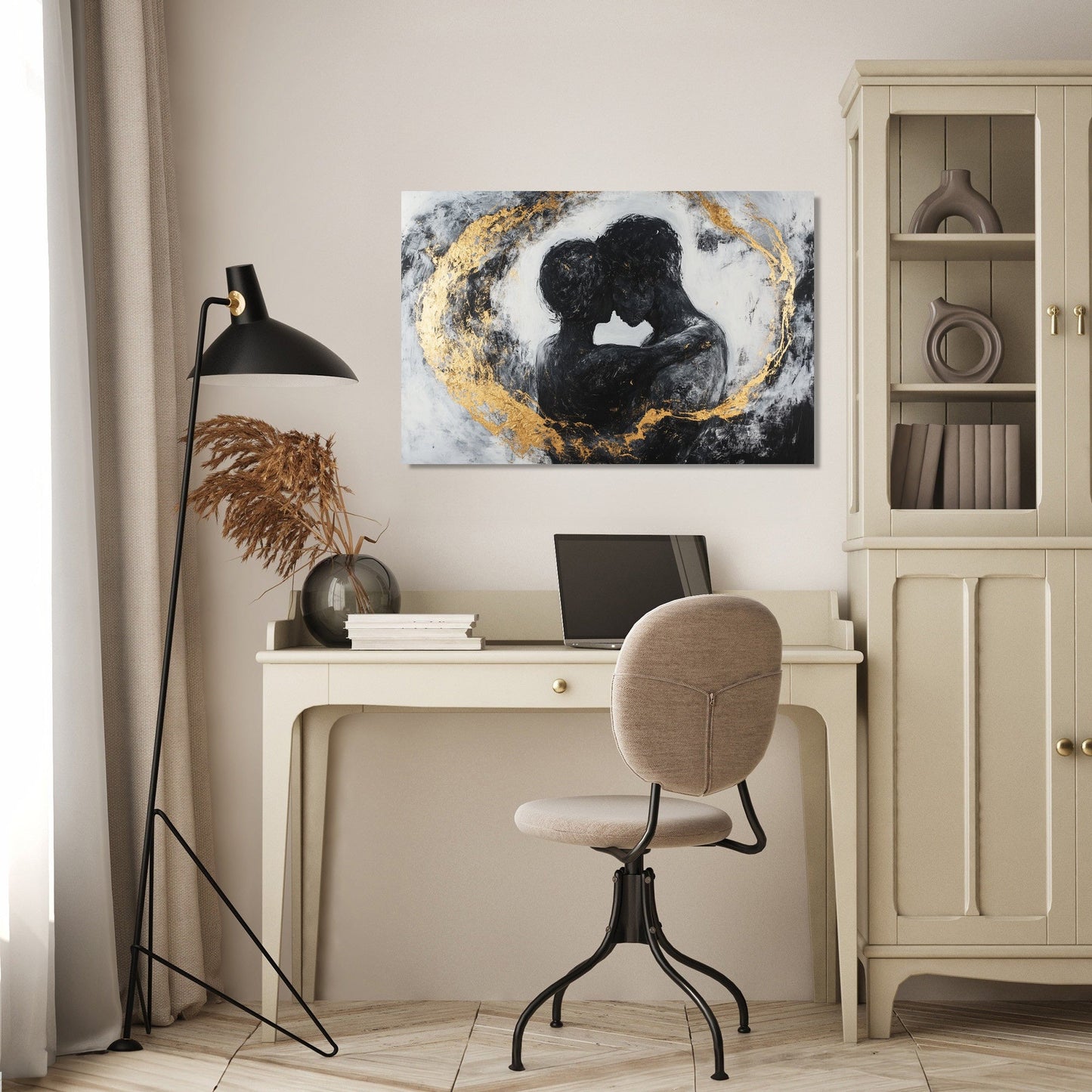 Enigmatic Love Entwined Canvas