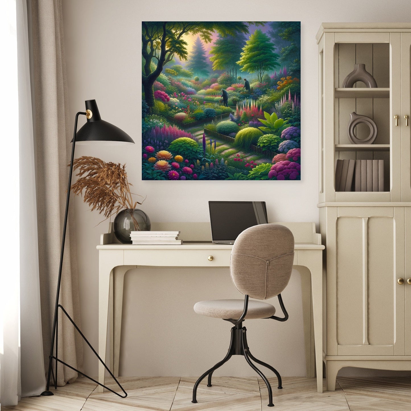 Dawn Garden Canvas