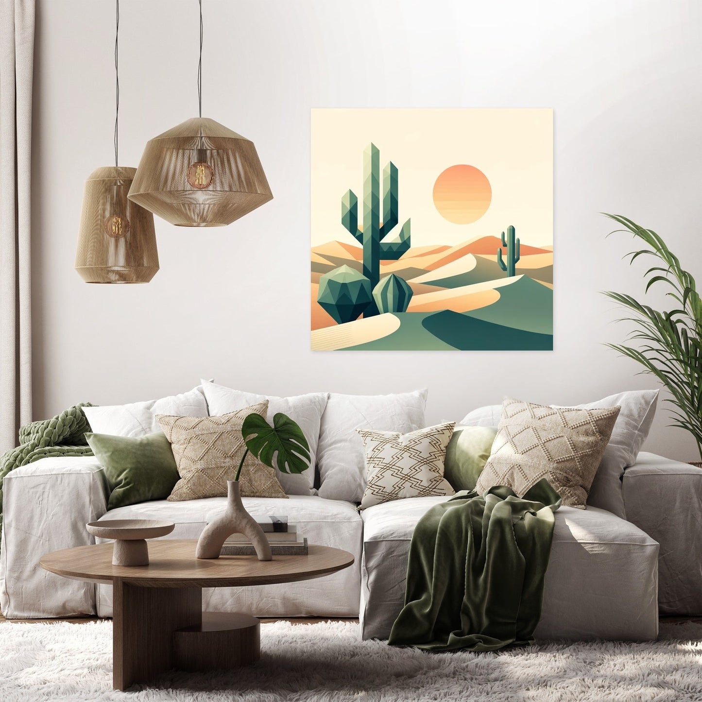 Desert Serenity Canvas