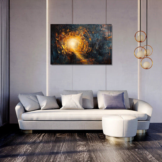 Tunnel of Light Canvas