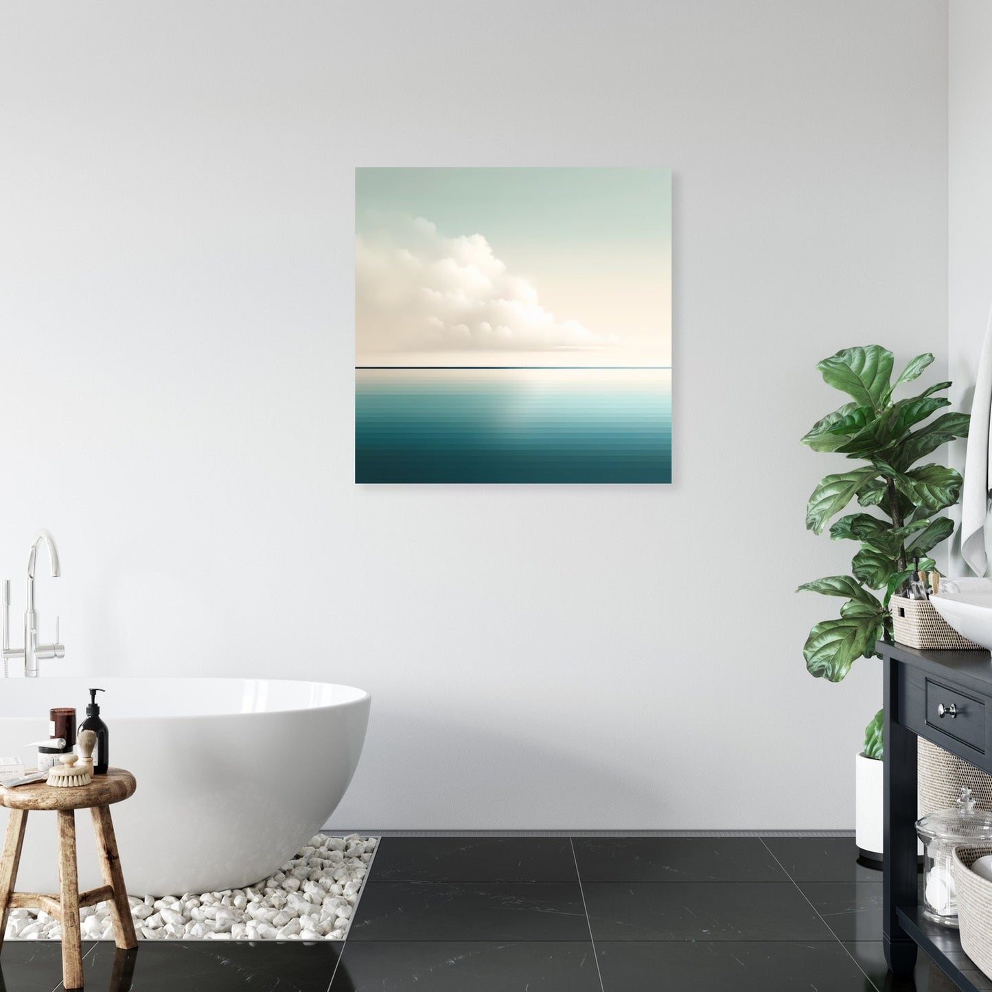 Calm Horizon Canvas