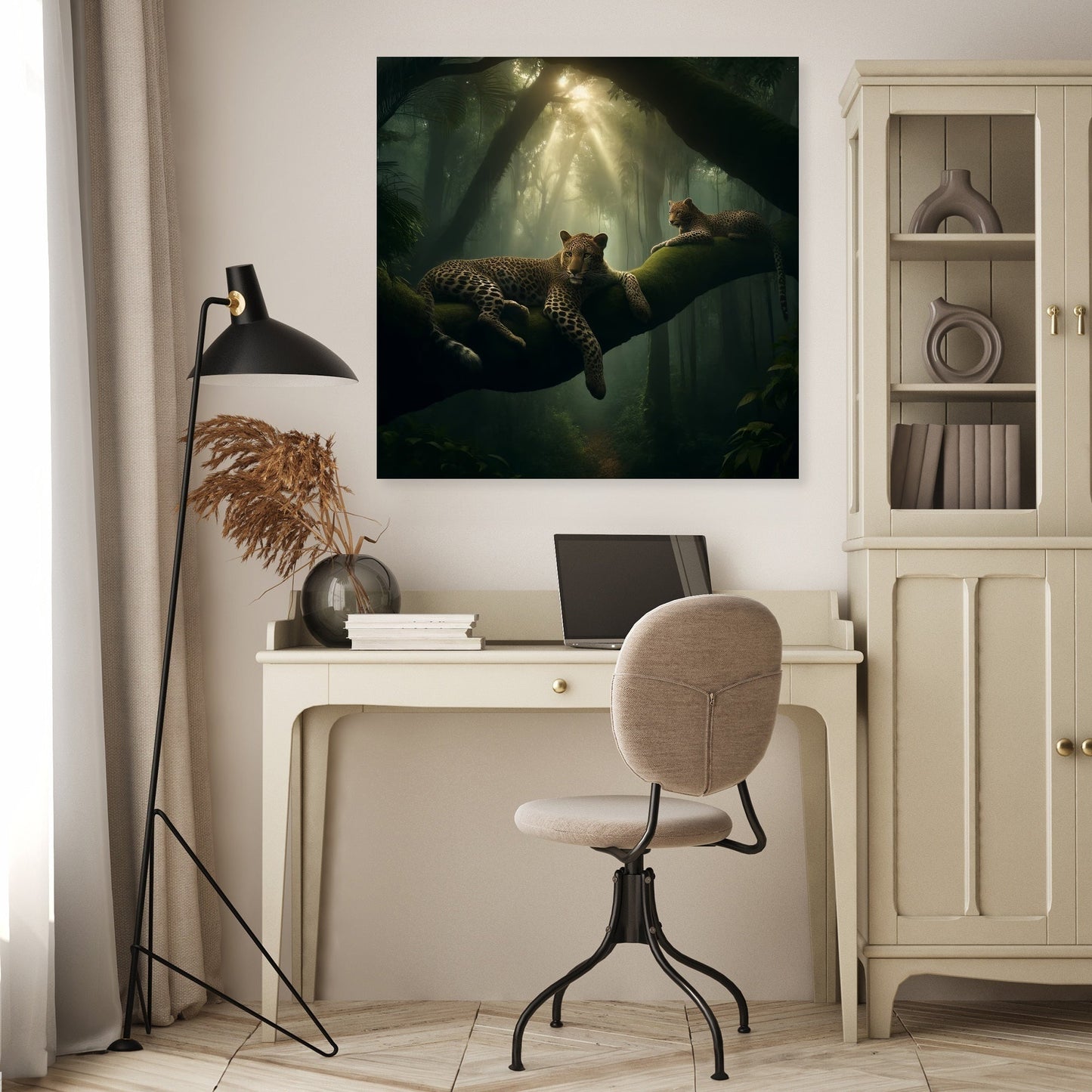 Jungle Leopards Canvas