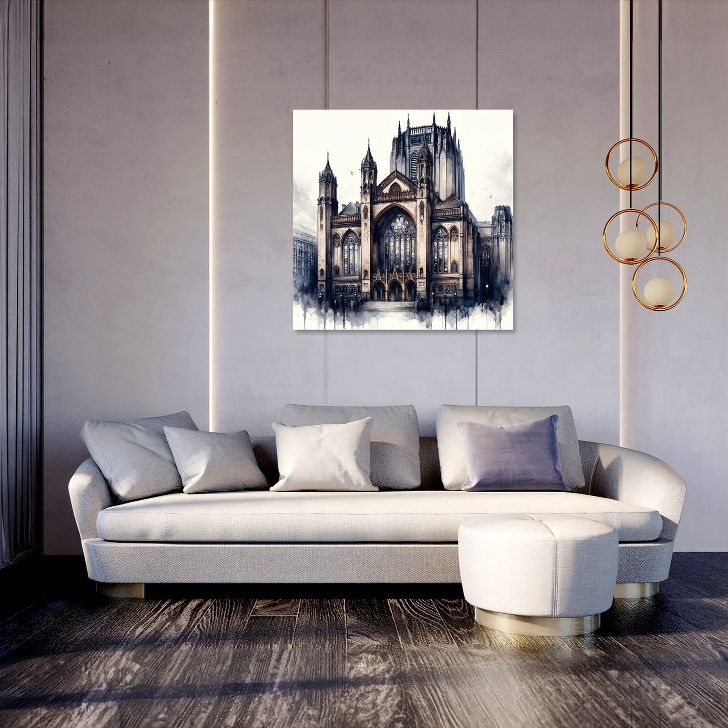 Gothic Grace Liverpool Cathedral Canvas