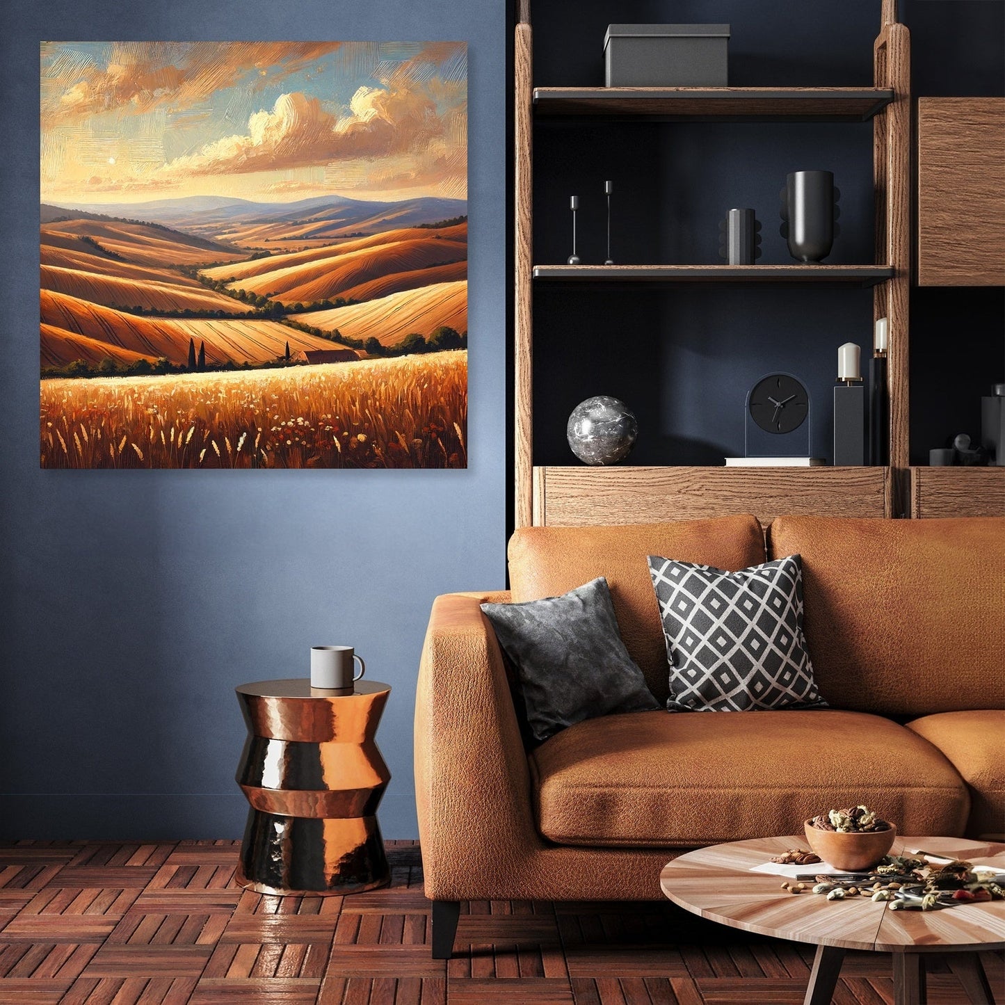 Chocolate Hills Wonder Canvas