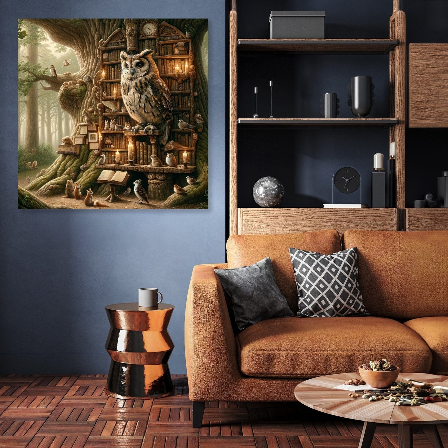 Enchanted Owl Canvas