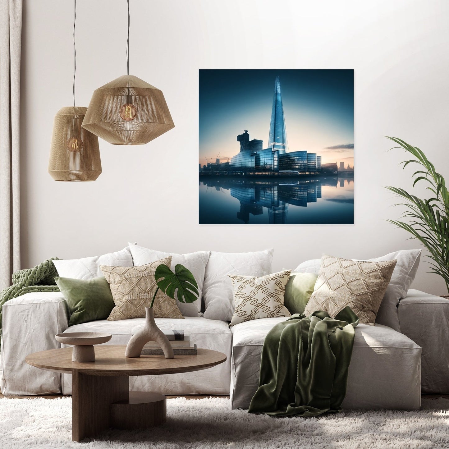 The Shard Serenity Canvas