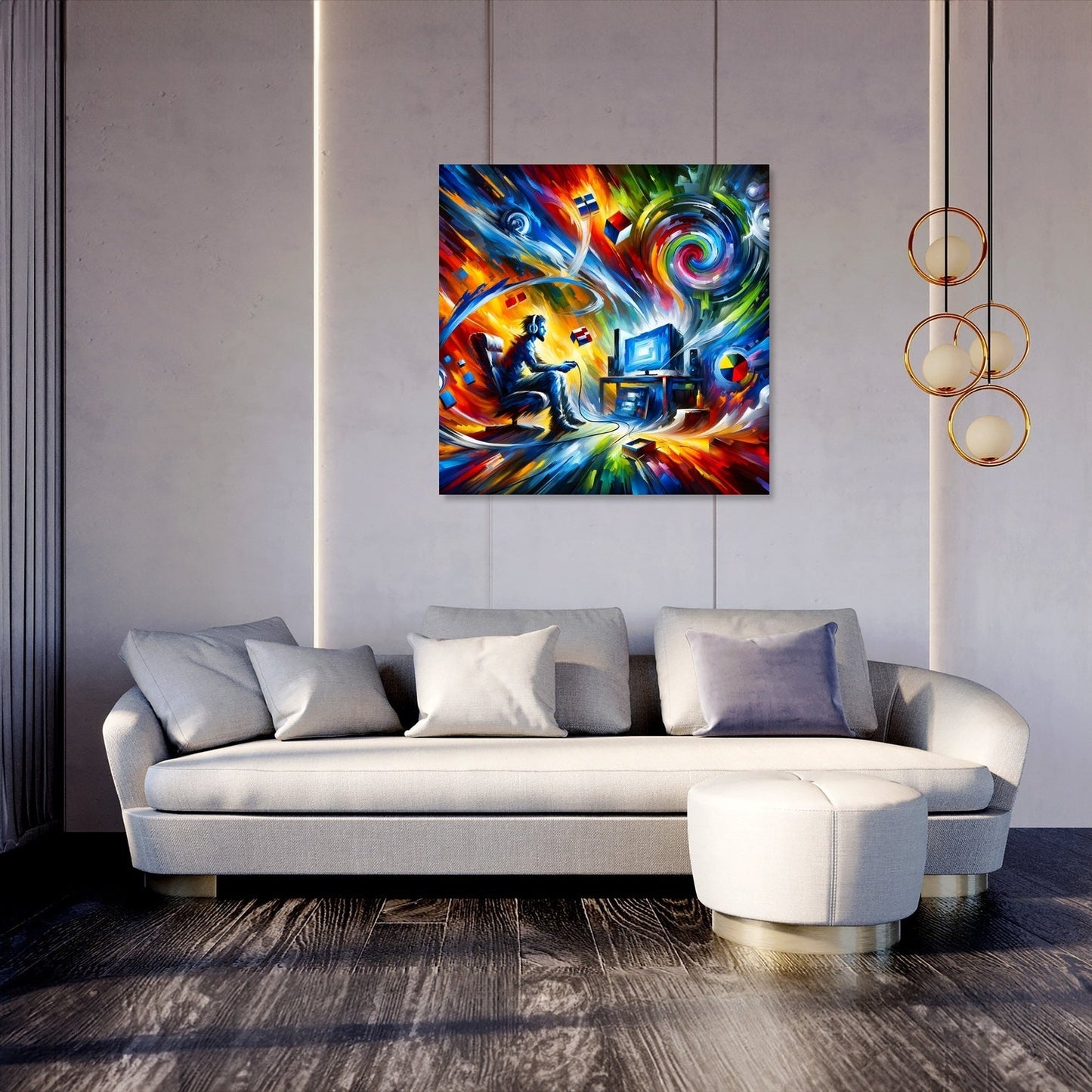 Virtual Rush Canvas