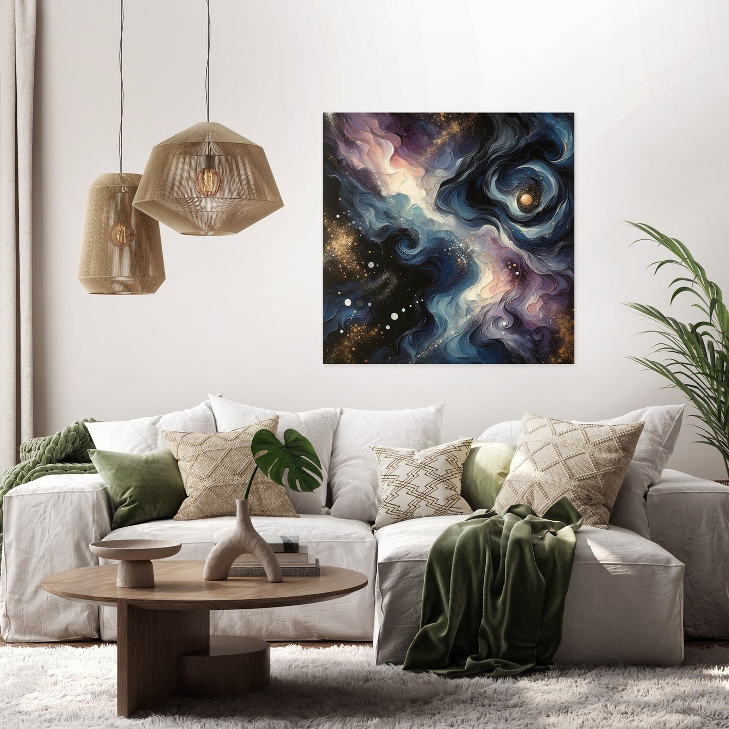 Cosmic Whispers Canvas
