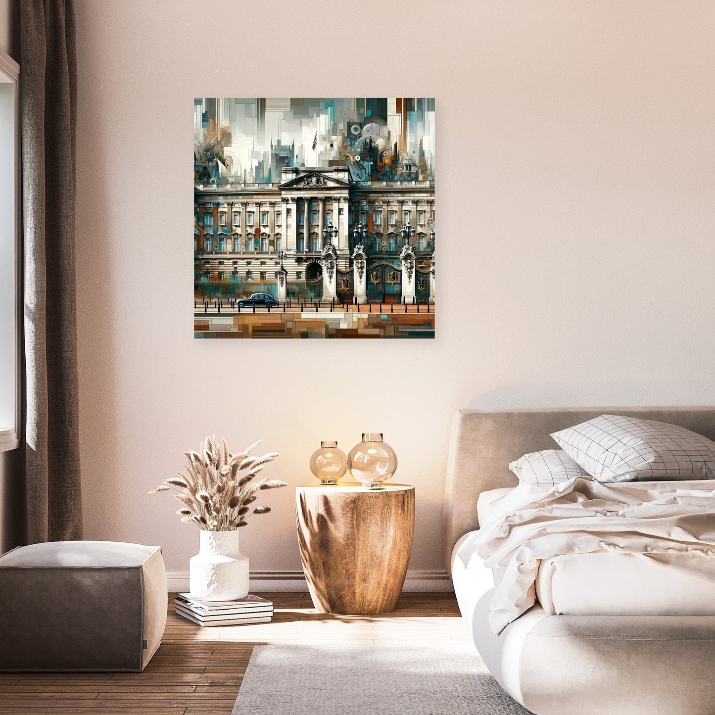 London Royal Abstract Canvas