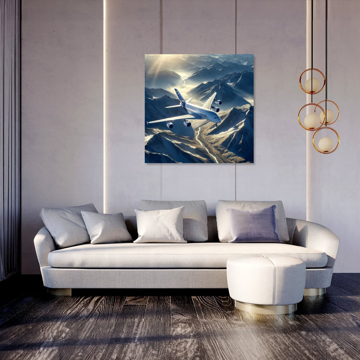 Mountain Majesty Flight Canvas