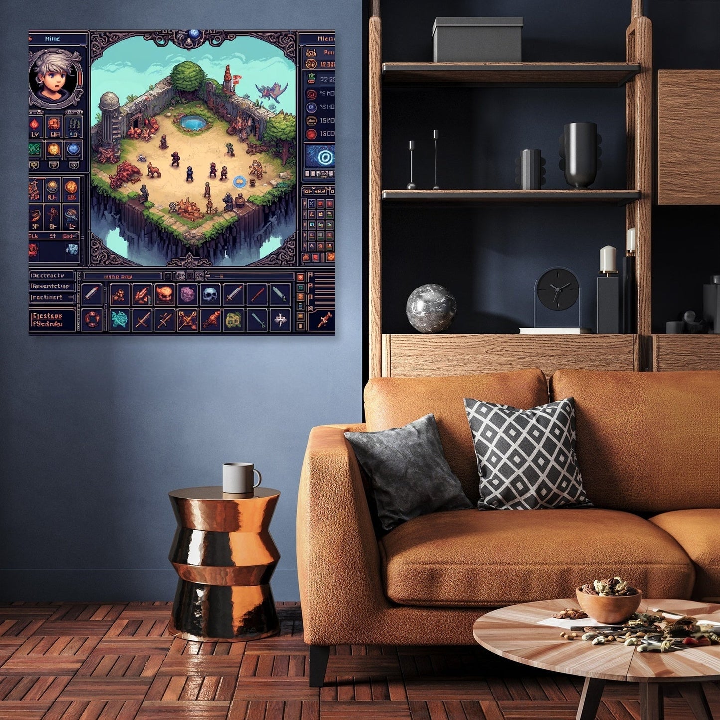 Pixel Quest Canvas