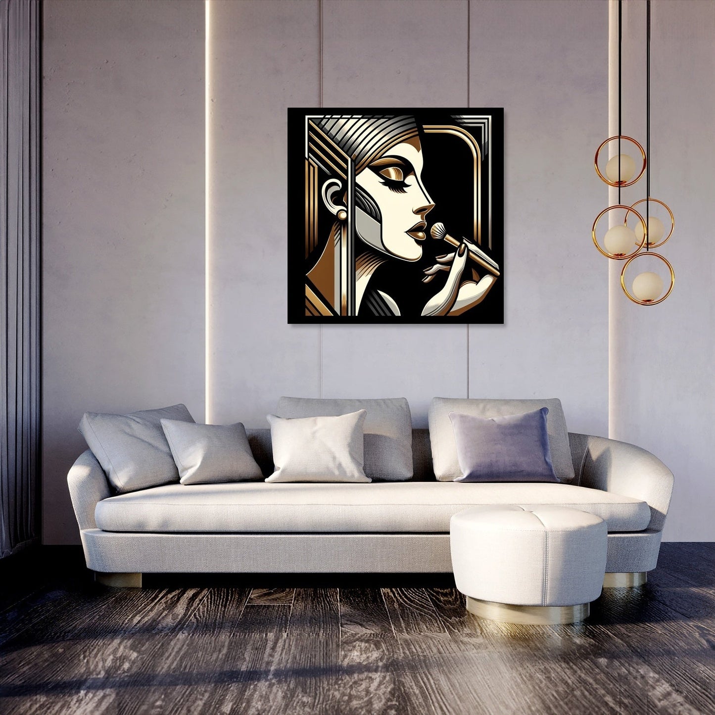 Deco Glamour Canvas