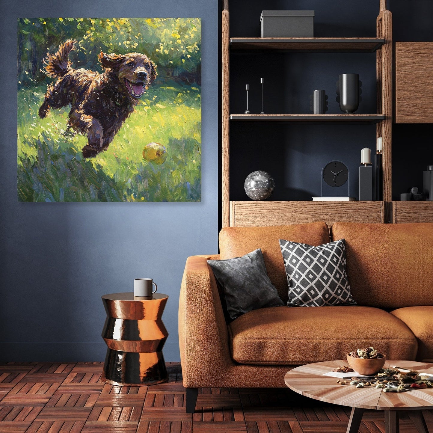 Fetching Joy Canvas
