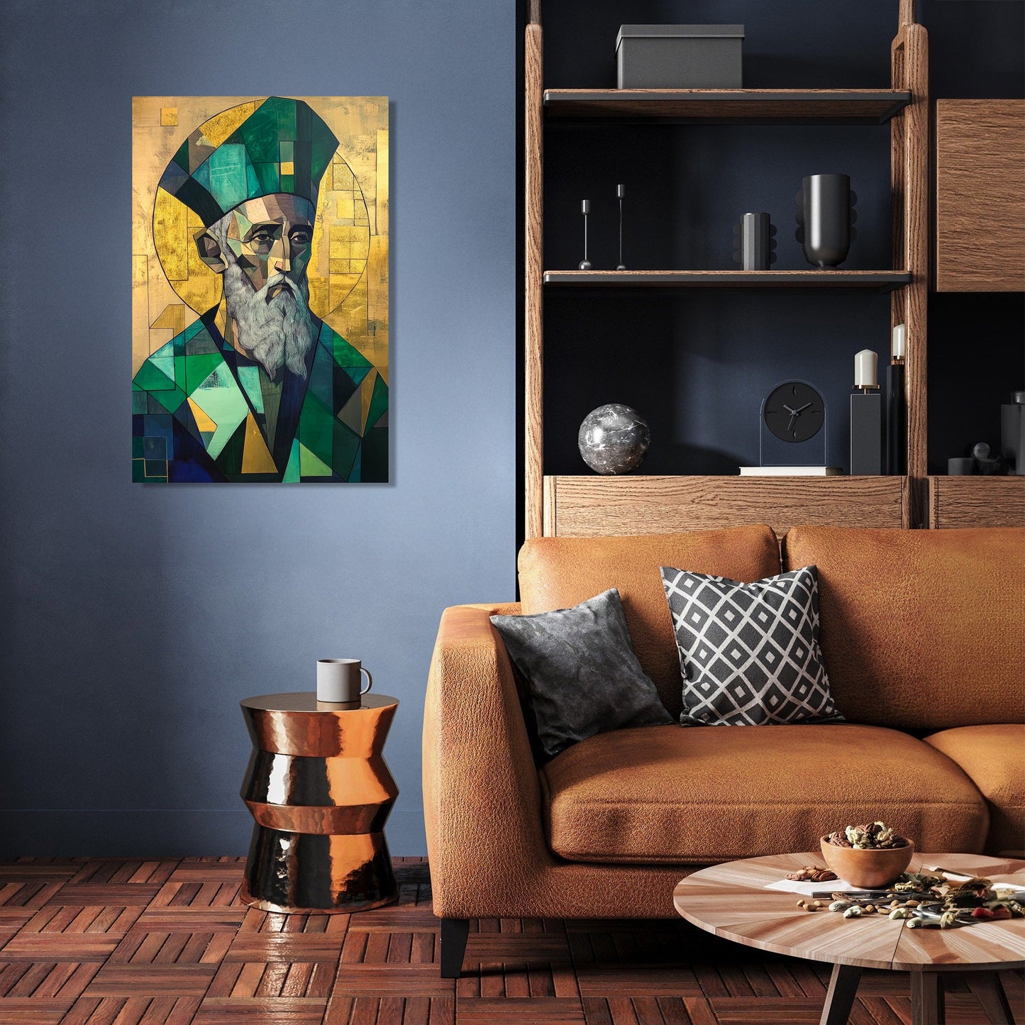 Saint Patrick's Golden Canvas