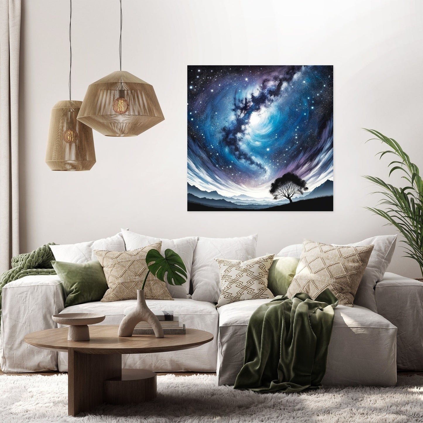 Starry Solitude Canvas