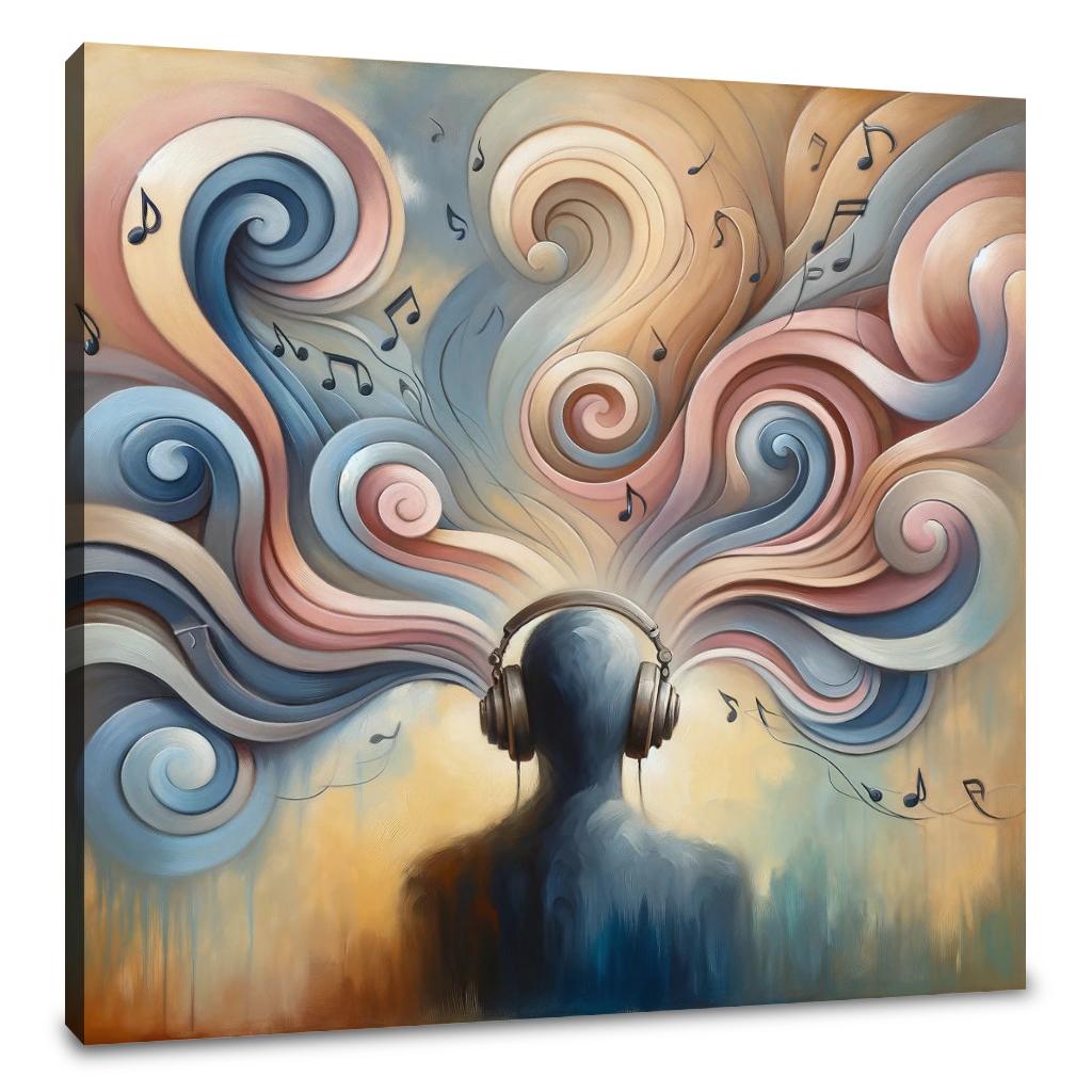 Sonic Serenity Canvas