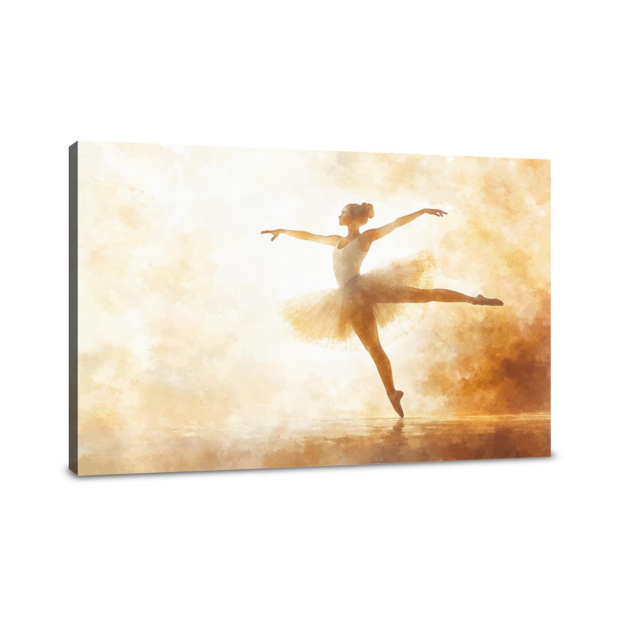 Nostalgic Ballerina Canvas