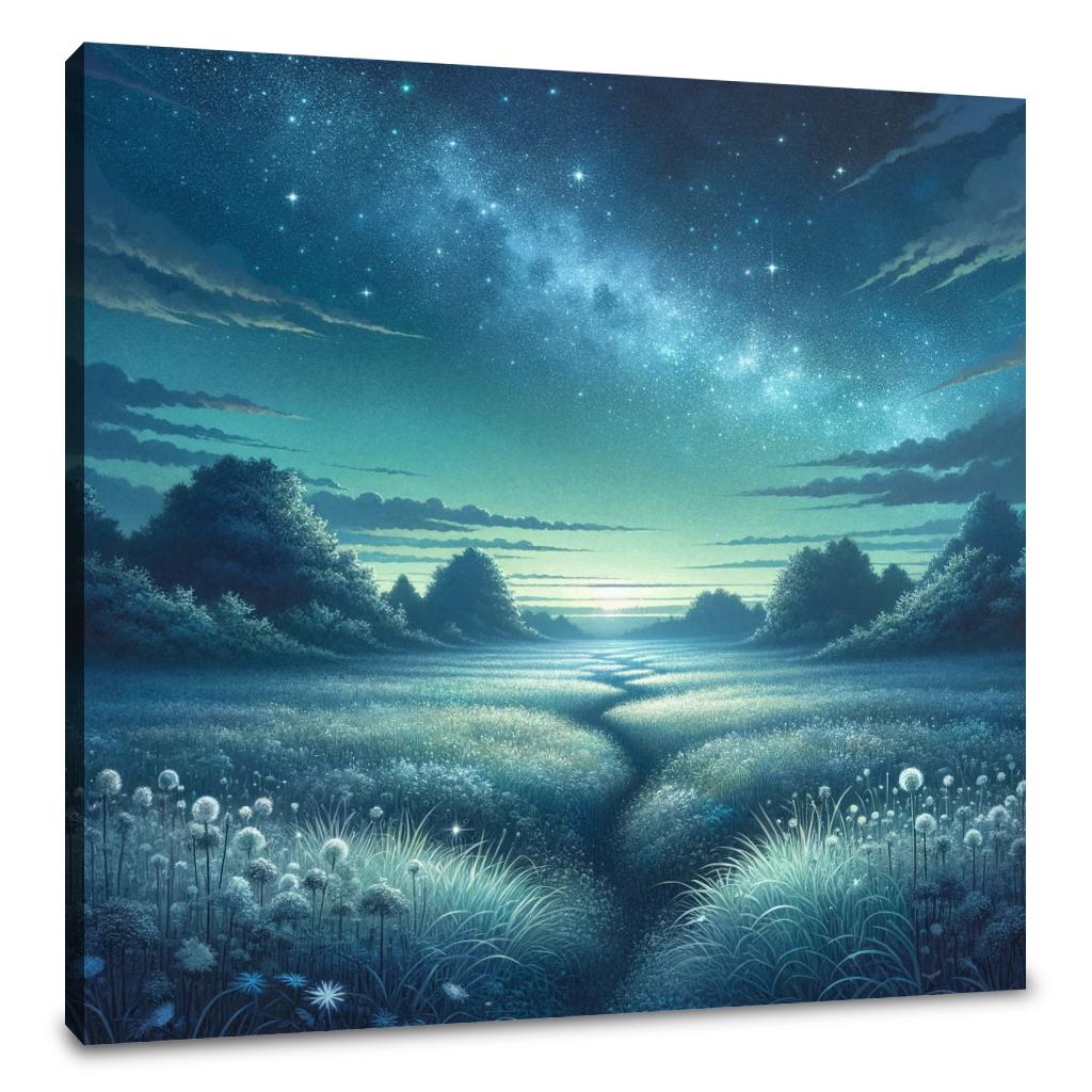 Twilight Meadow Canvas