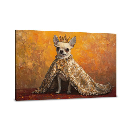 Chihuahua Royalty Canvas