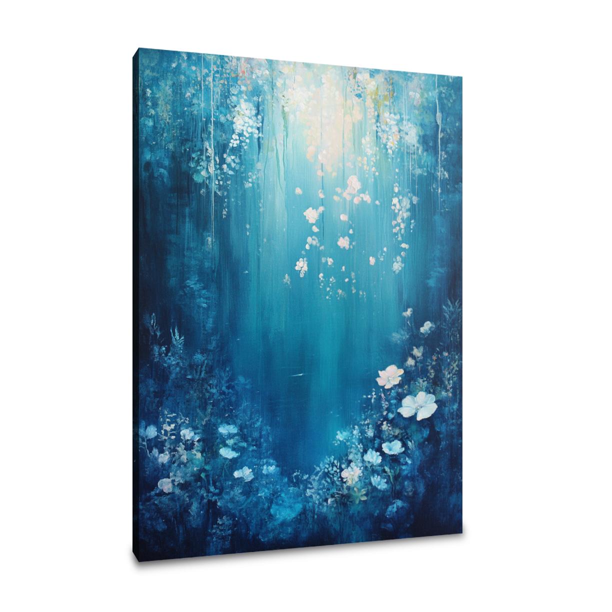 Underwater Glow Canvas