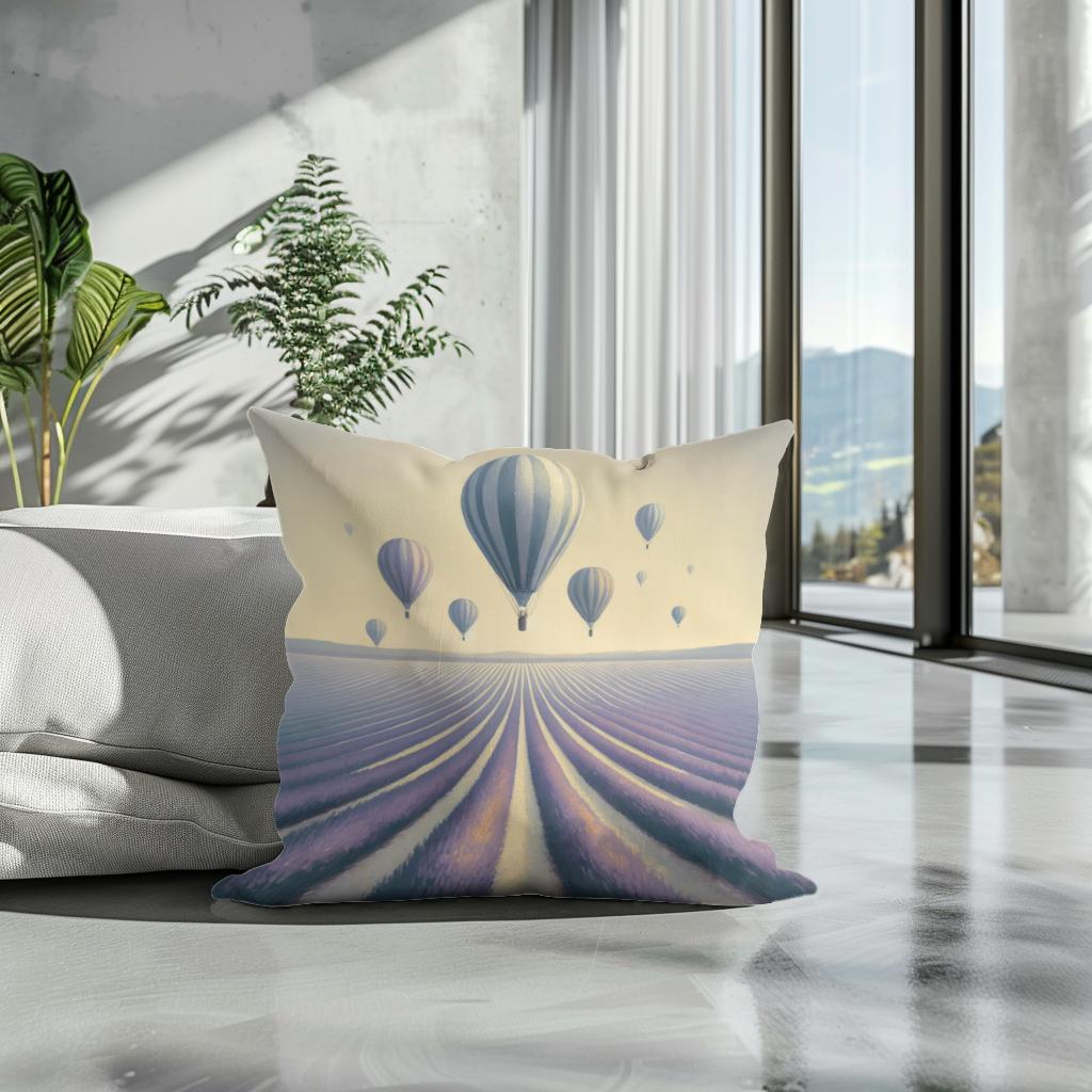 Lavender Breeze Cotton Cushion