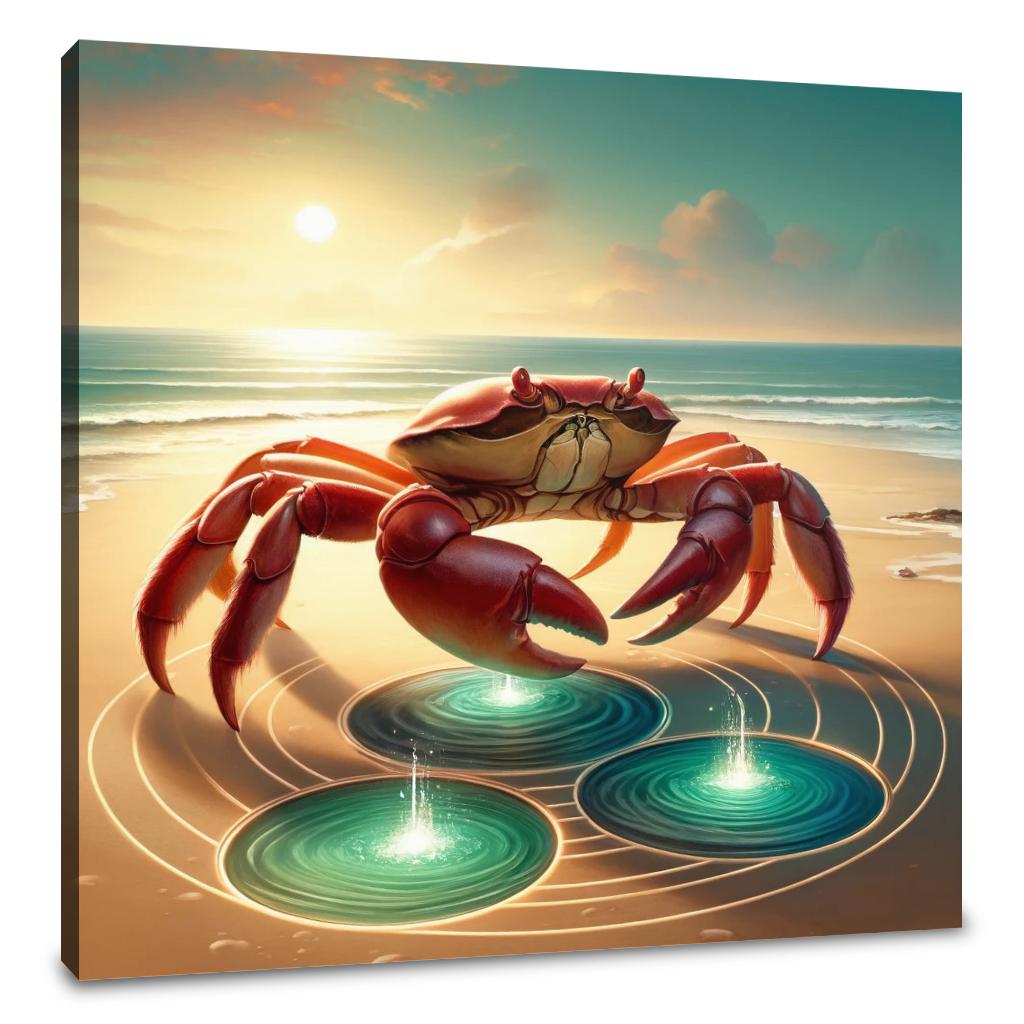 Cancer’s Healing Shore Canvas
