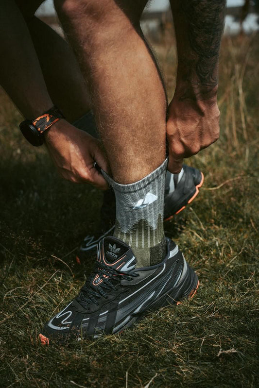 Merino Wool Crew Socks - Thermal Hiking Socks Unisex