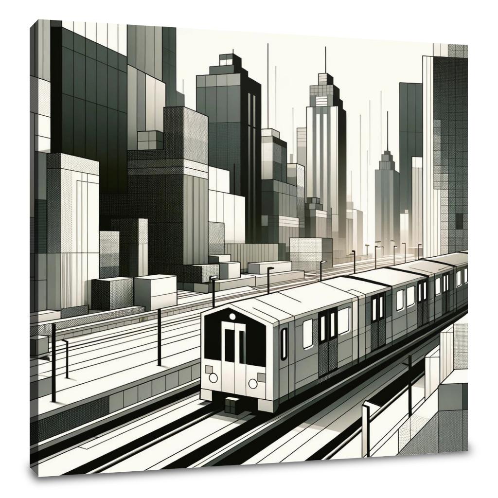 Urban Pulse Canvas