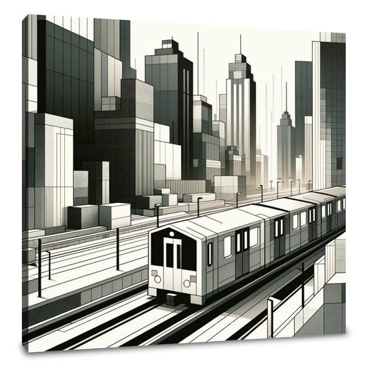 Urban Pulse Canvas