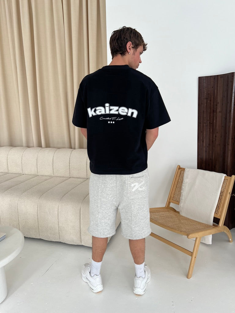 GREY/BLACK REVERSIBLE SHORTS
