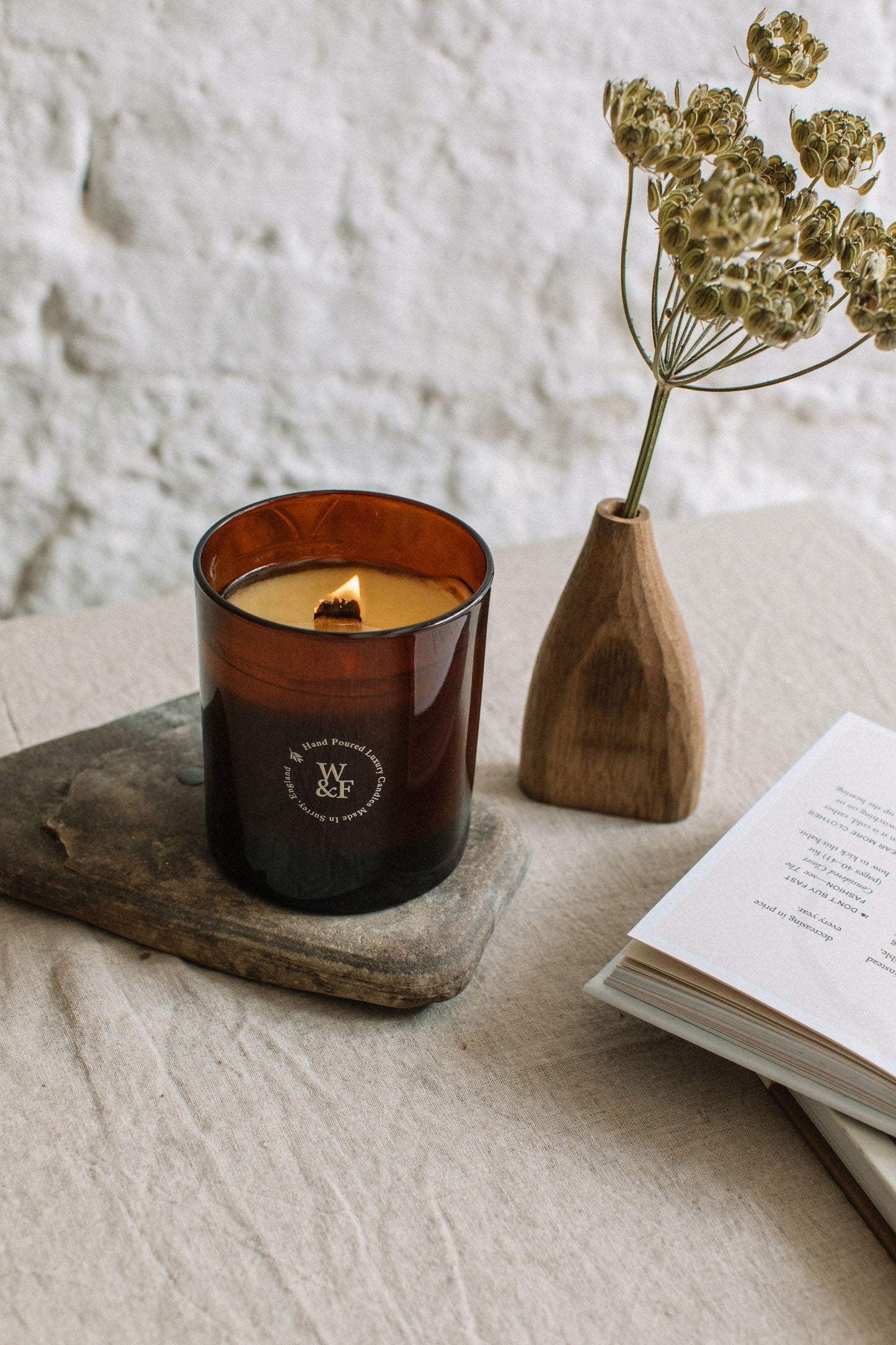 Refill Candle: Fresh Fig Refill - Fig, Jasmine, Bergamot