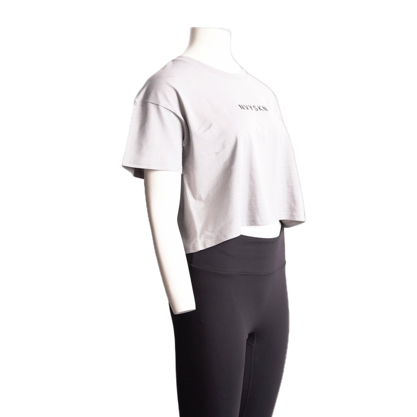 NVYSKN Womens Cotton Cropped T Shirt