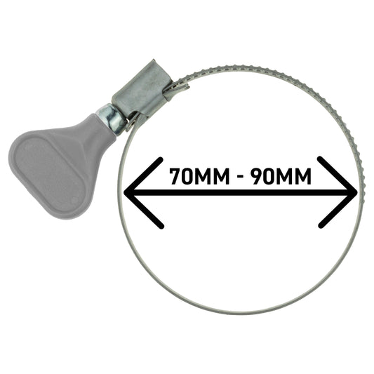 A2 Grip Hose Clip 70mm-90mm