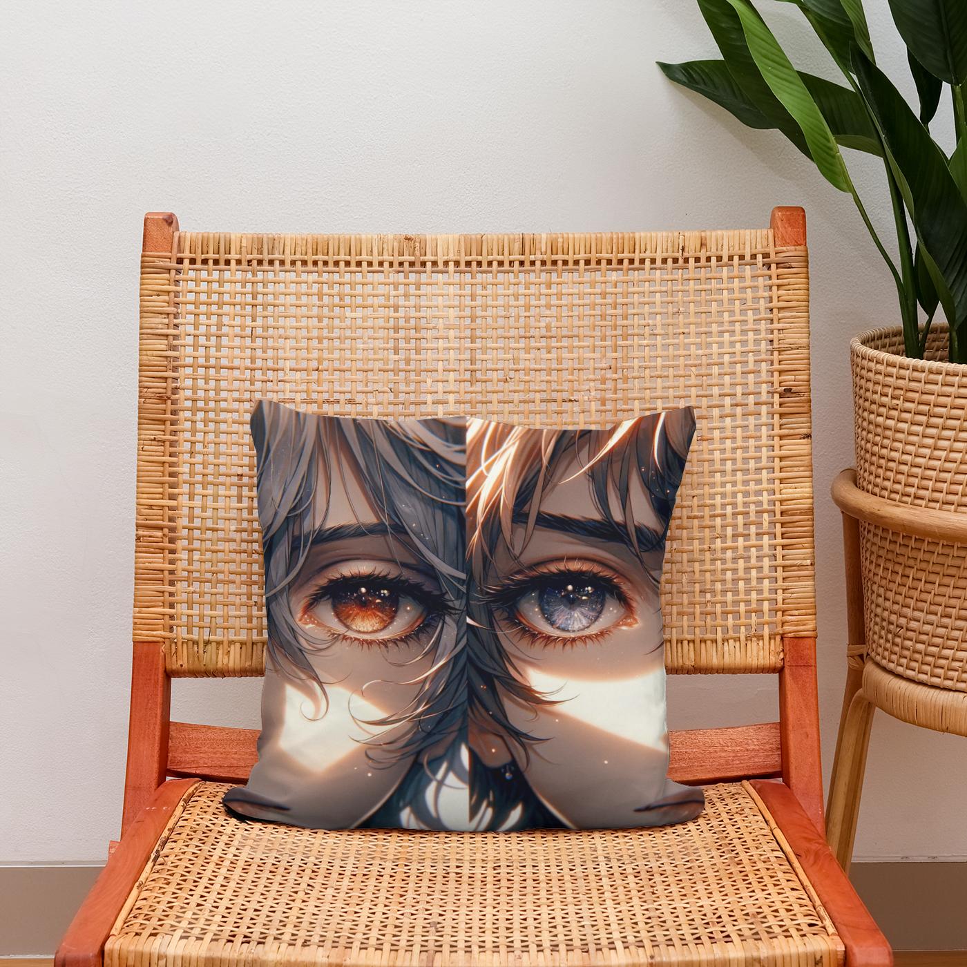 Eyes of Emotion Cotton Cushion