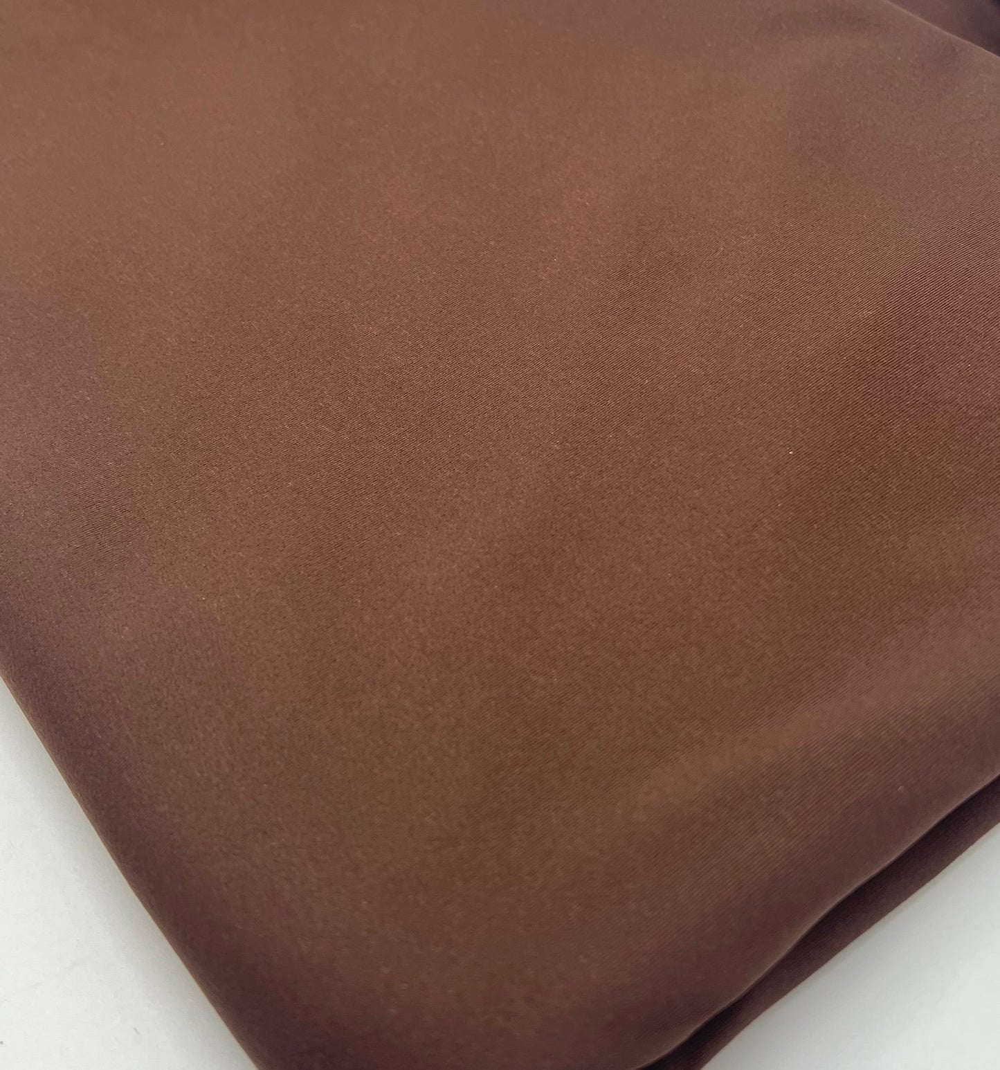 Brown Stretch Jersey 220GSM 4 Way Stretch Fabric