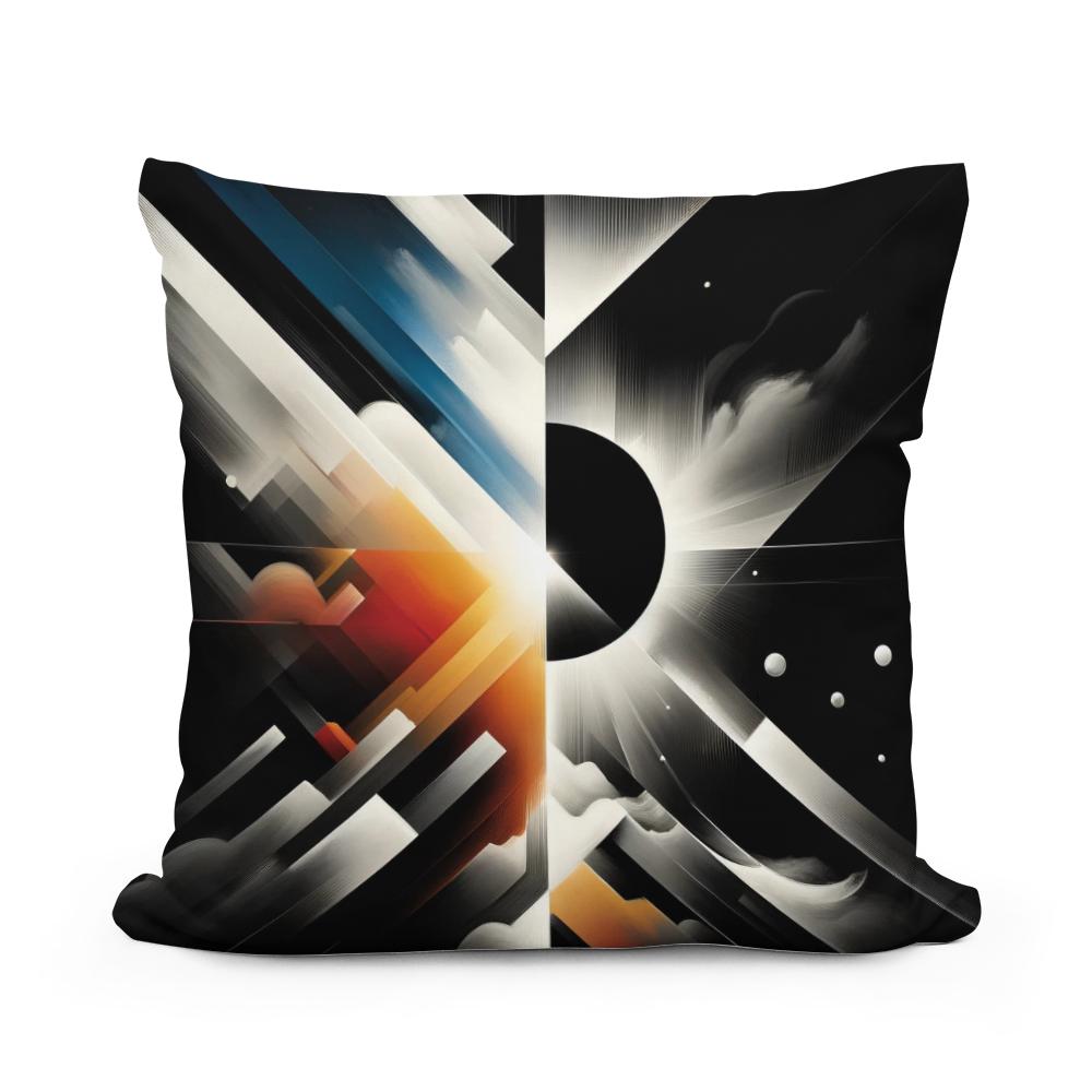 Eclipse of Clarity Cotton Cushion