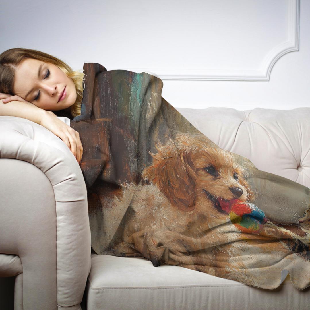Pet Playful Moments Blanket