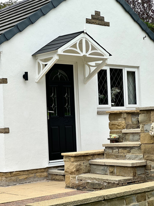 Althorp Door Canopy 149cm - Flat Pack Porch Canopy