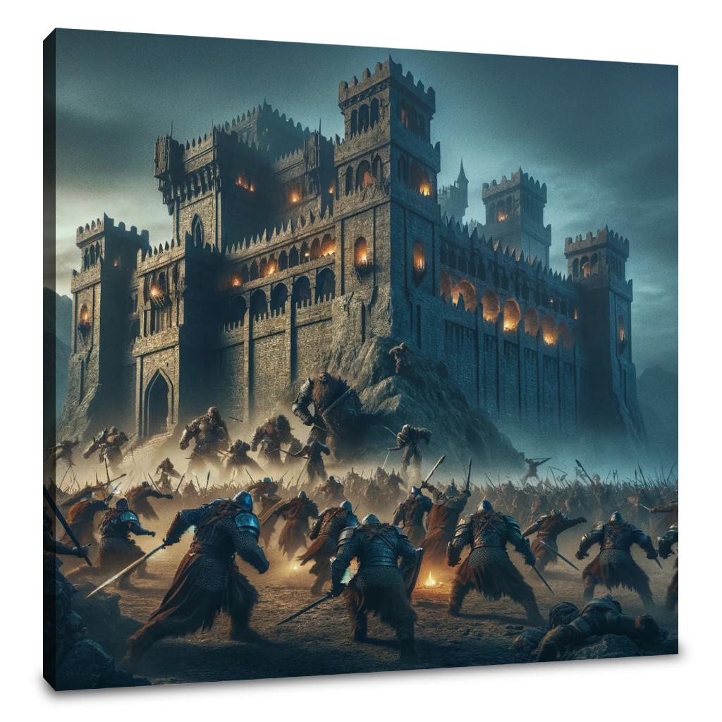 Twilight Siege Canvas