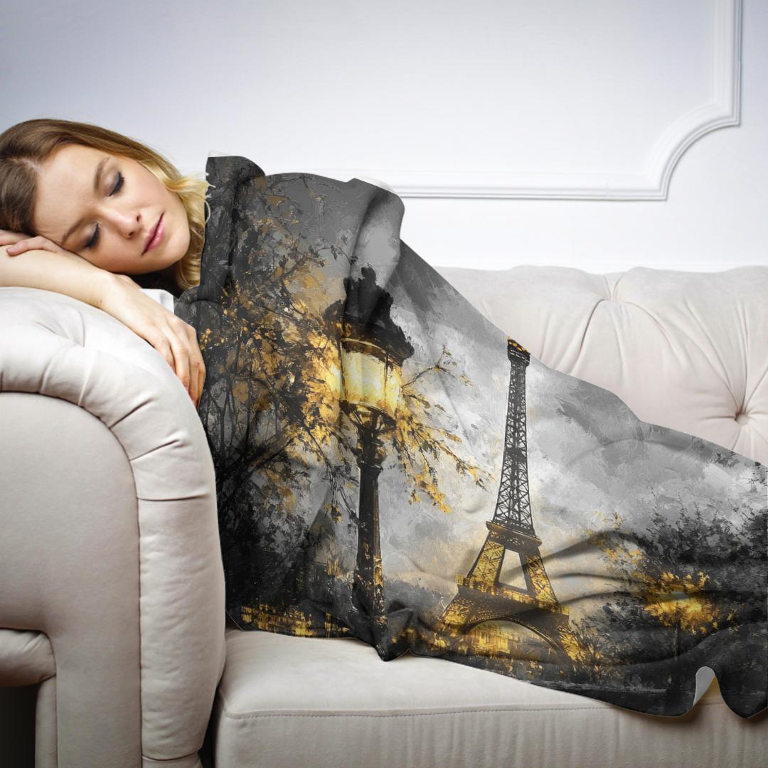 Parisian Elegance Blanket