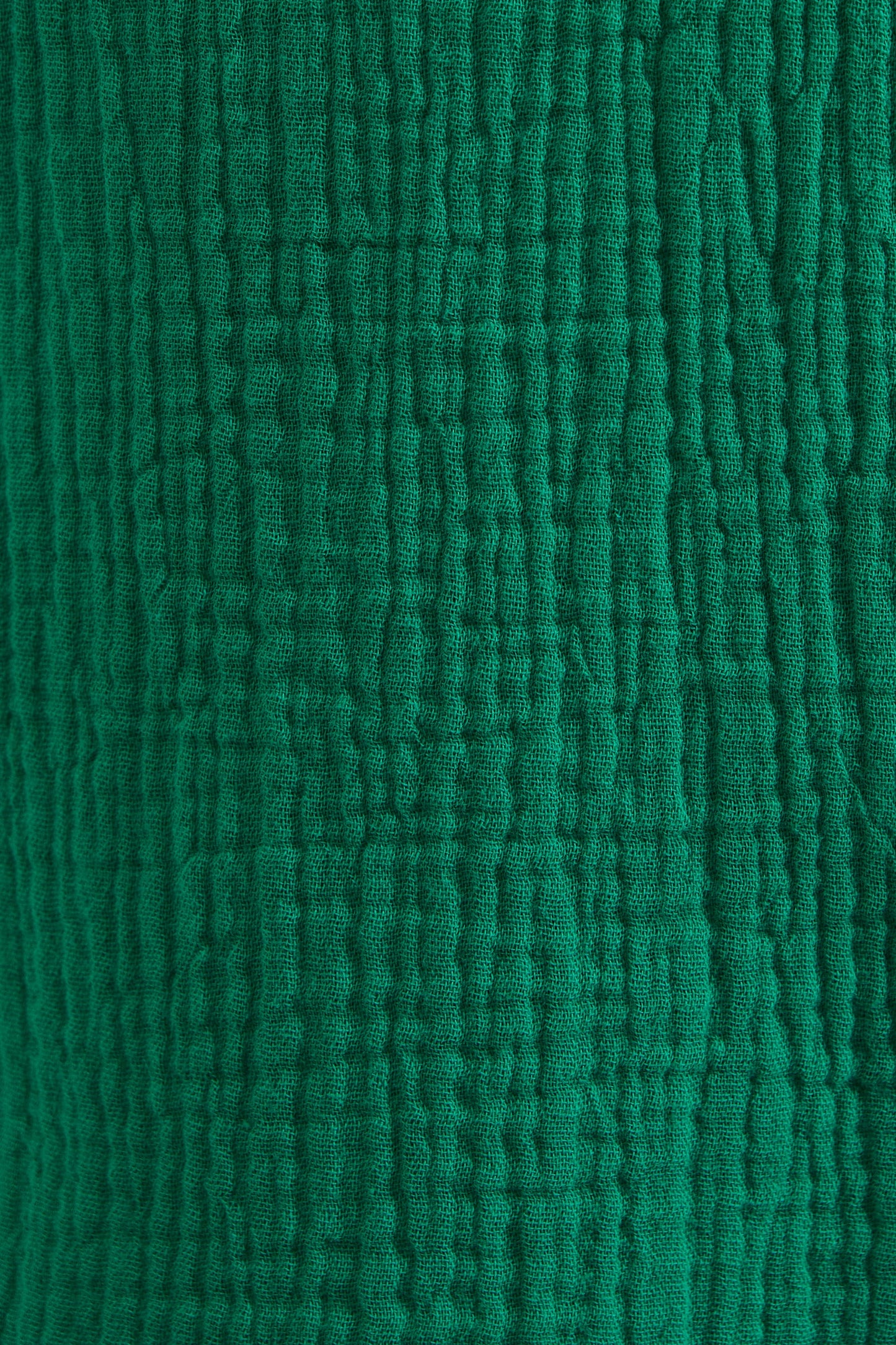 Abinaya Double Gauze Short Sleeved Shirt - Green