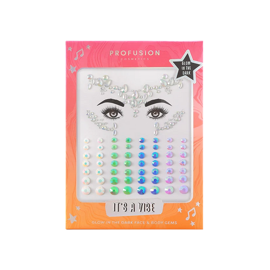 IT'S A VIBE | GLOW IN THE DARK FACE & BODY GEMS
