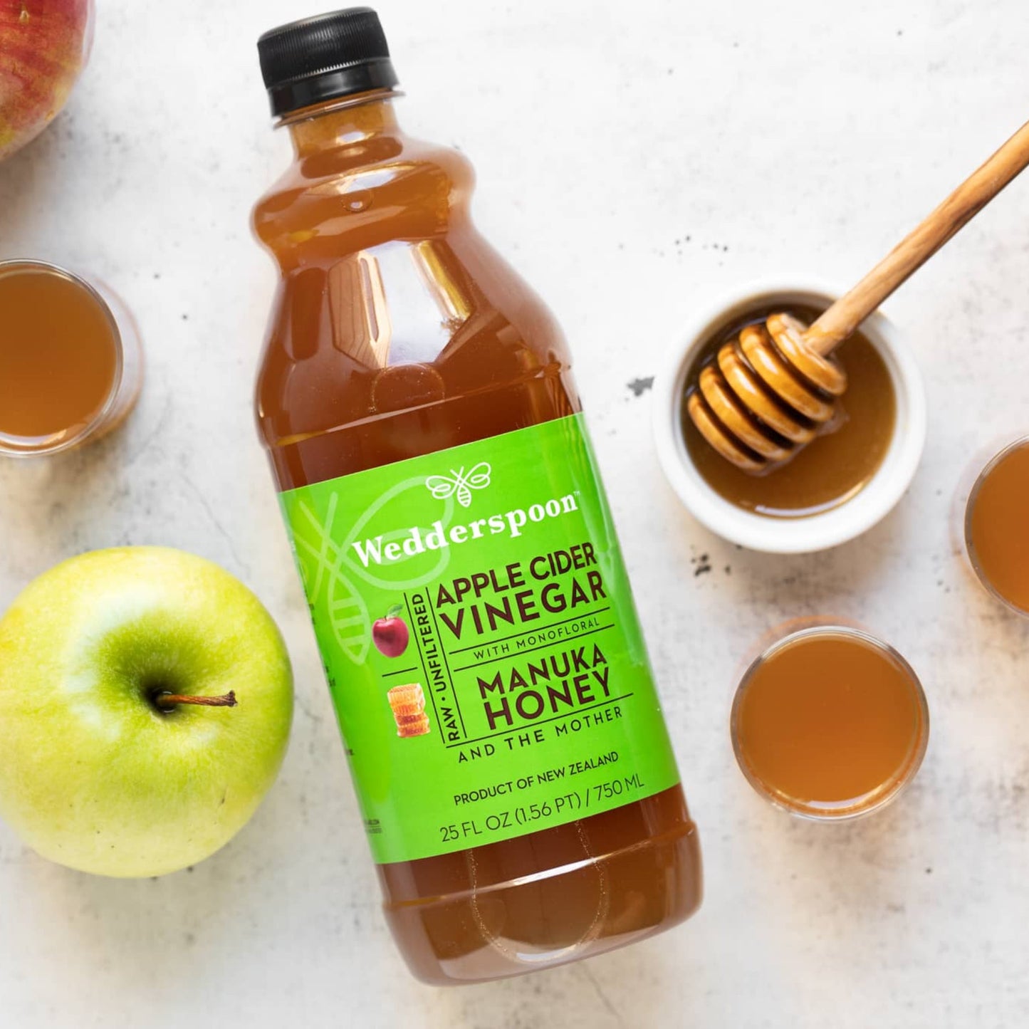 Wedderspoon Apple Cider Vinegar with Manuka Honey 750ml Triple Pack