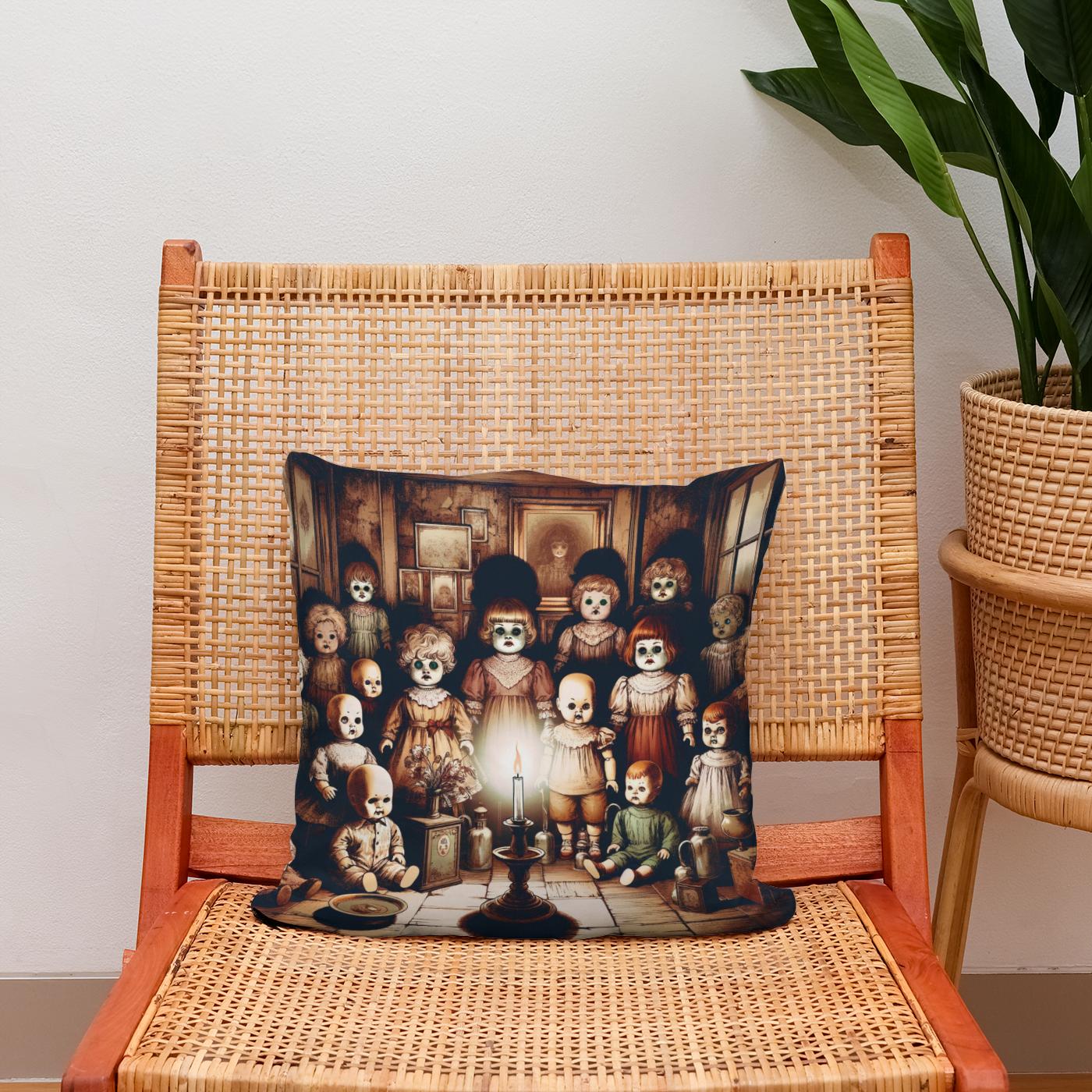 Requiem of the Doll Cotton Cushion