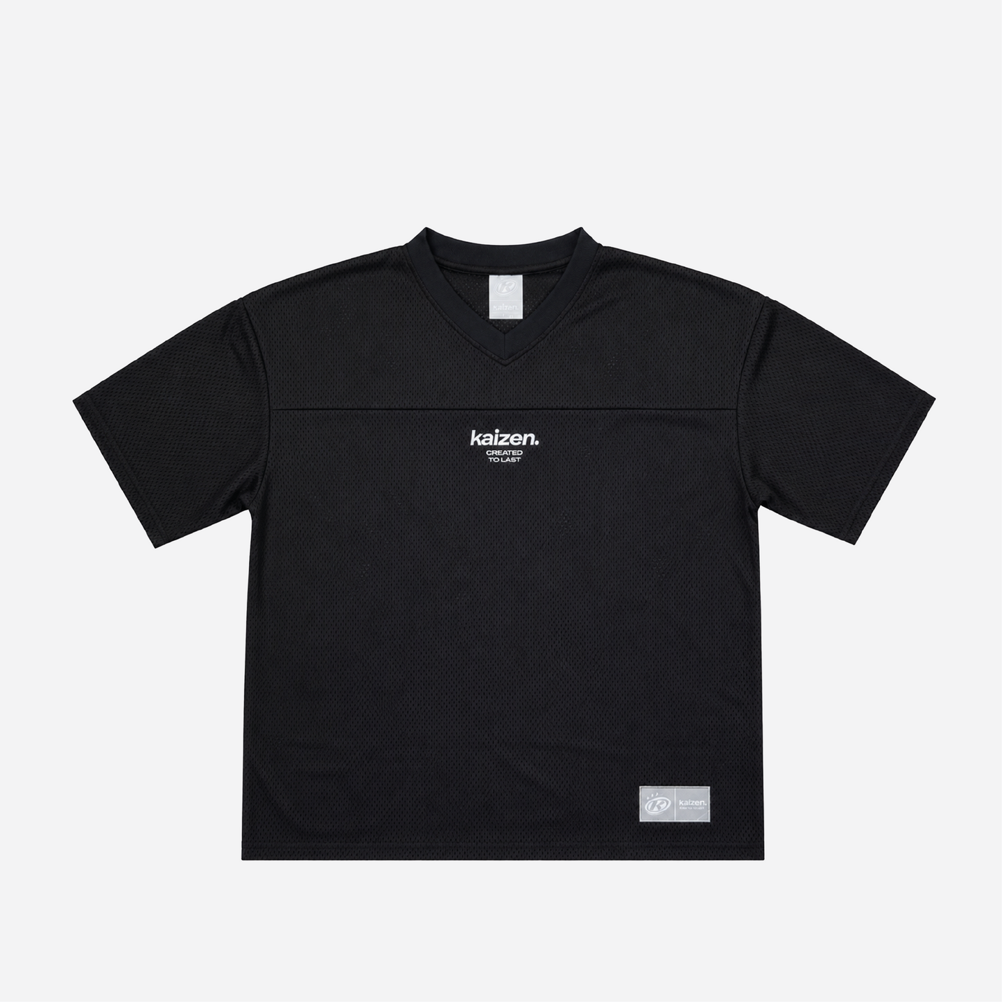 BLACK MESH JERSEY